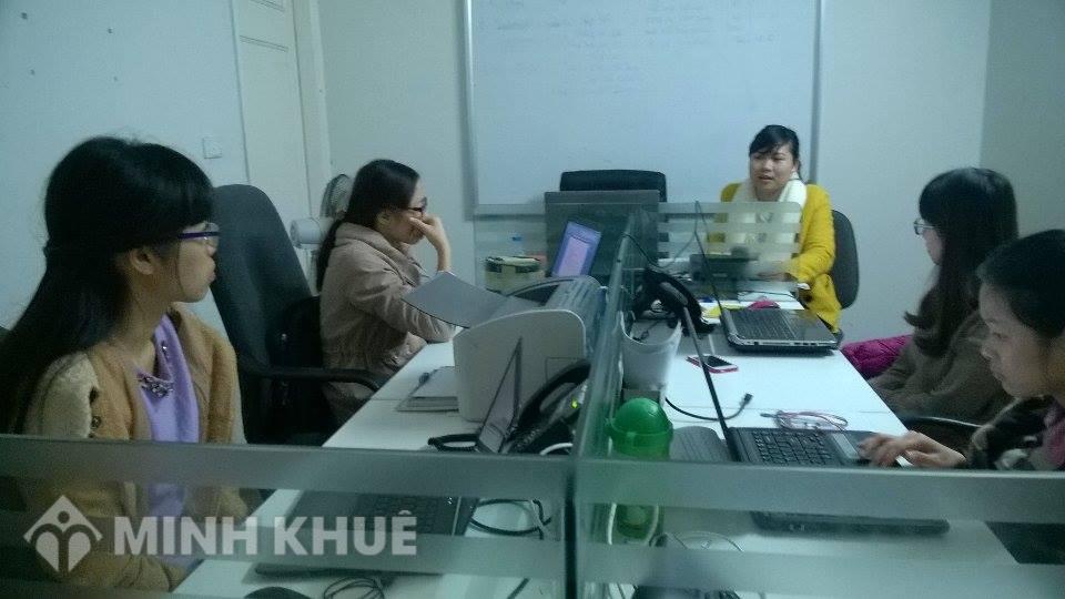 Buổi học về kỹ năng tư vấn pháp luật tại Công ty Luật Minh Khuê tháng 1 năm 2016