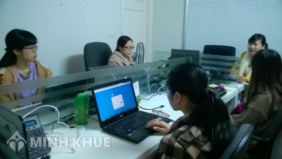 Buổi học về kỹ năng tư vấn pháp luật tại Công ty Luật Minh Khuê tháng 1 năm 2016