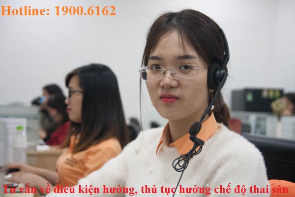 Tư vấn pháp luật về điều kiện hưởng, thủ tục hưởng chế độ thai sản trực tuyến qua điện thoại