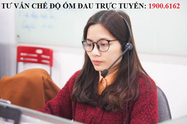 Tư vấn pháp luật trực tuyến về chế độ ốm đau qua tổng đài điện thoại