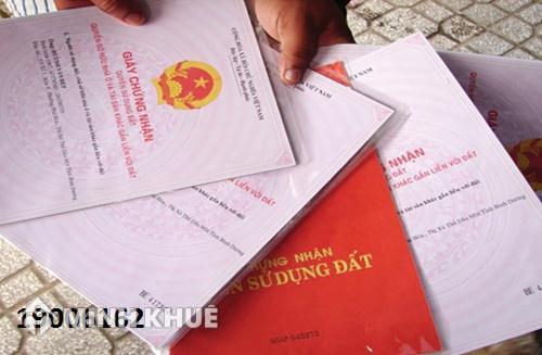 Xin cấp lại sổ đỏ đã mất?