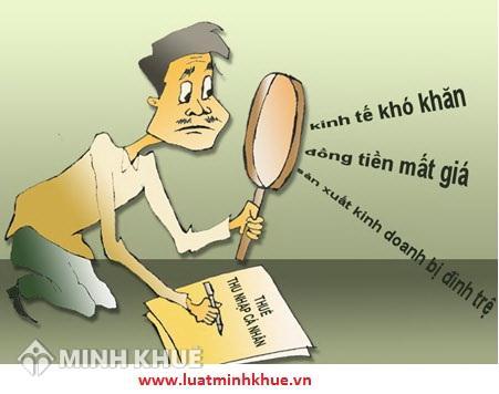 Nợ thuế thu nhập cá nhân do làm ăn thua lỗ ?