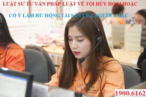 Luật sư giải đáp các quy định của pháp luật về Tội hủy hoại hoặc cố ý làm hư hỏng tài sản
