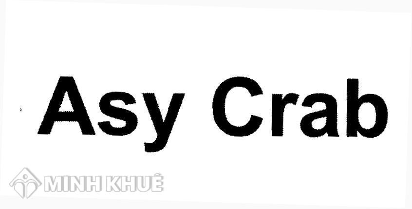 Đăng ký nhãn hiệu Asy Crab