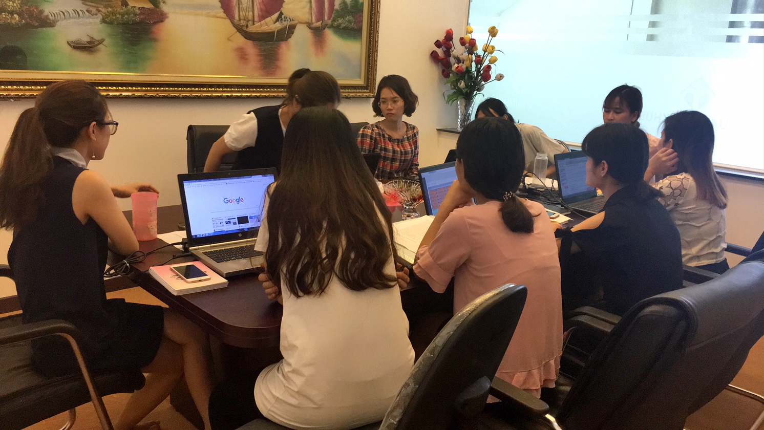 Buổi tập huấn kỹ năng tư vấn pháp luật tại Công ty Luật Minh Khuê ngày 13/5/2018