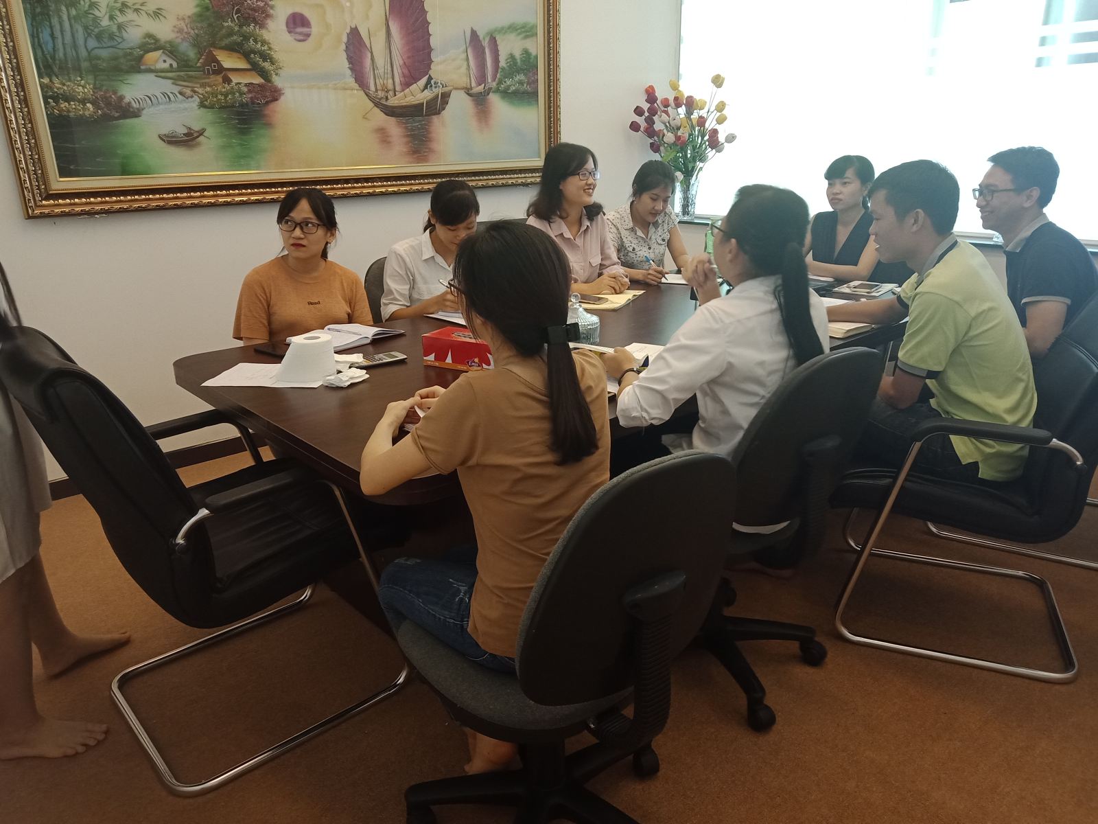 Công ty Luật Minh Khuê tổ chức buổi đào tạo bổ sung, trau dồi thêm kiến thức về lĩnh vực sở hữu trí tuệ ngày 25/08/2018