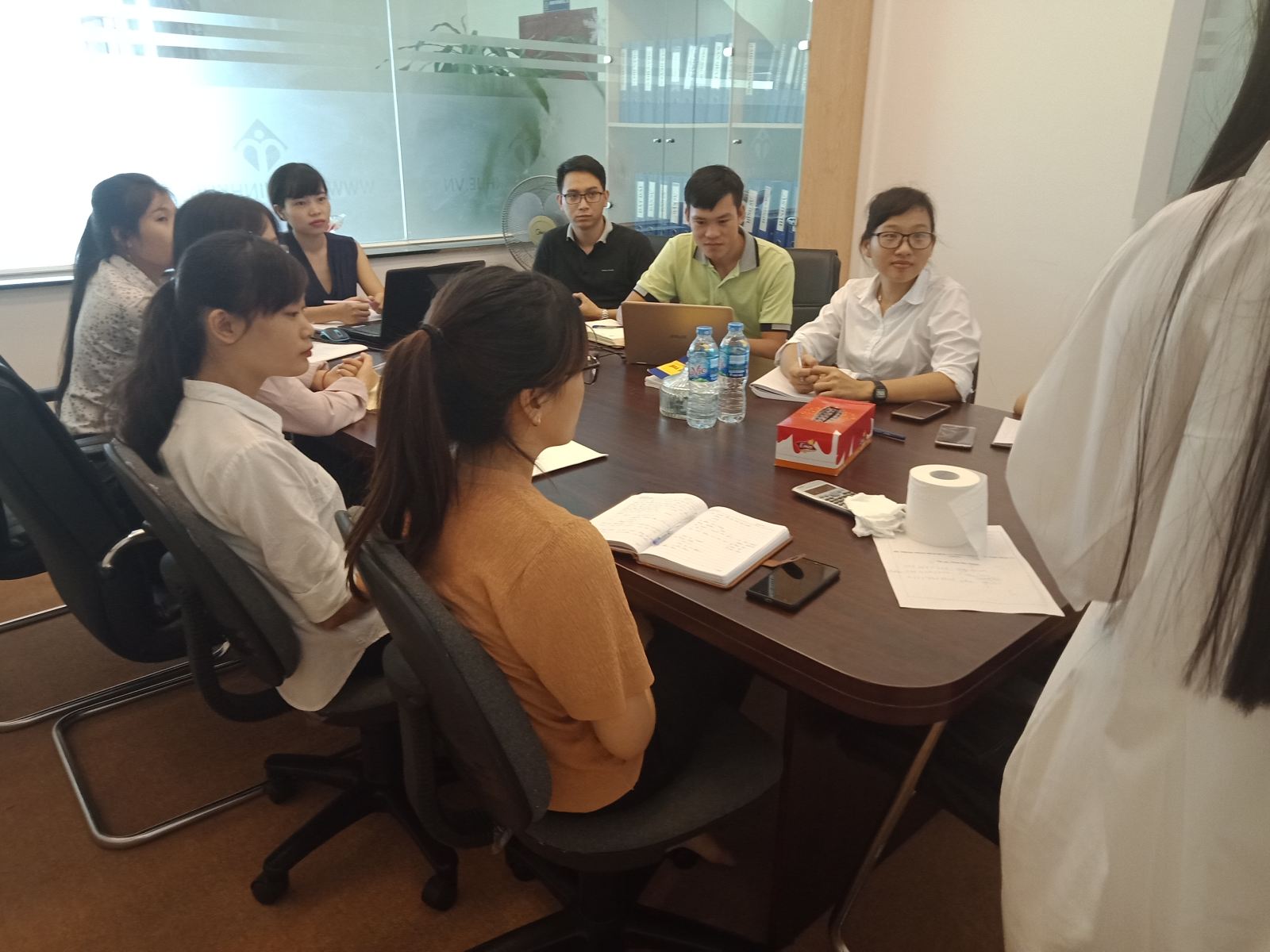 Công ty Luật Minh Khuê tổ chức buổi đào tạo bổ sung, trau dồi thêm kiến thức về lĩnh vực sở hữu trí tuệ ngày 25/08/2018