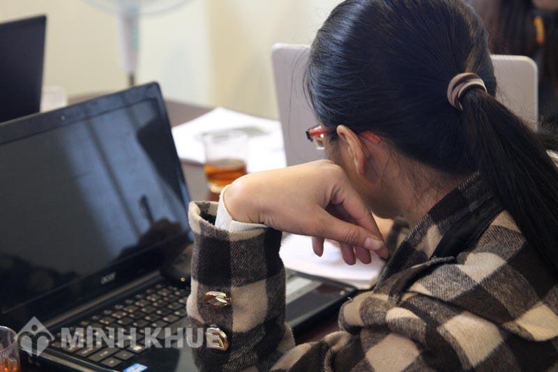 Buổi đào tạo kỹ năng tư vấn pháp luật doanh nghiệp cho các học viên của công ty Luật Minh Khuê năm 2015