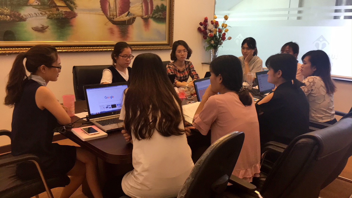 Buổi tập huấn kỹ năng tư vấn pháp luật tại Công ty Luật Minh Khuê ngày 13/5/2018