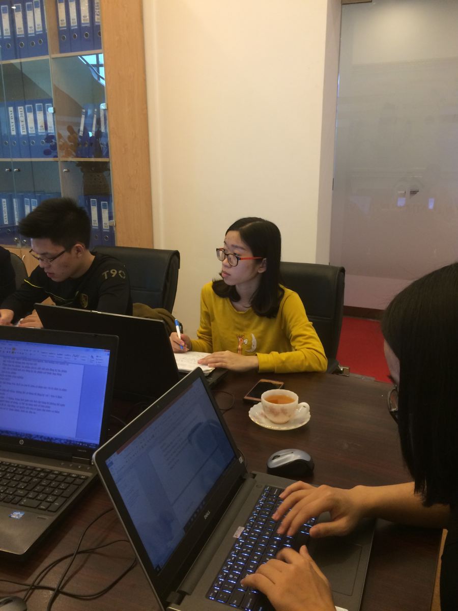 Buổi tập huấn chuyên môn về Sở hữu trí tuệ tại Công ty Luật Minh Khuê tháng 12/2017