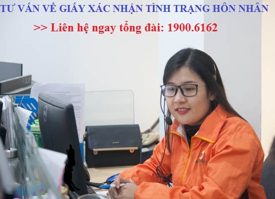 Luật sư tư vấn trực tuyến các quy định của pháp luật về giấy xác nhận tình trạng hôn nhân