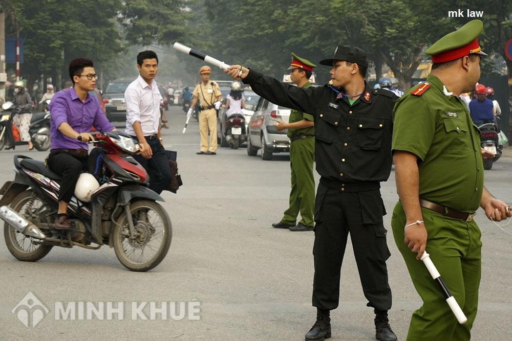 Thẩm quyền xử phạt của công an phường?
