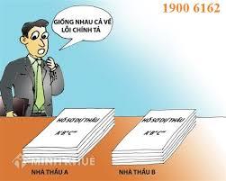 Căn cứ chấm thầu ?