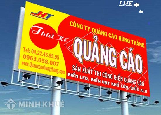 Buộc tháo dỡ đối với biển hiệu quảng cáo vượt quá kích thước quy định ?