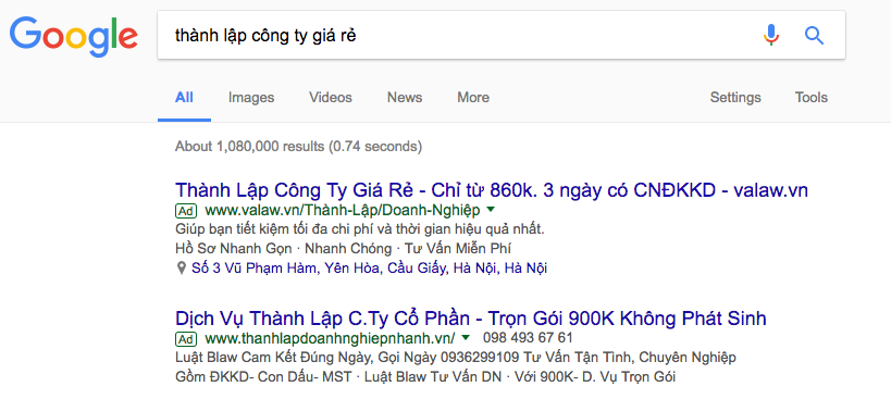 Dịch vụ luật sư tư vấn thành lập công ty