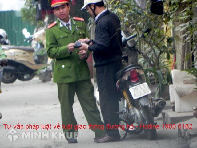 Xử lý vi phạm hành chính trong lĩnh vực giao thông