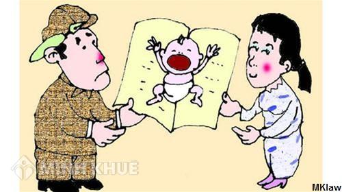 Cha không chịu kí khai sinh cho con xử lý như thế nào ?