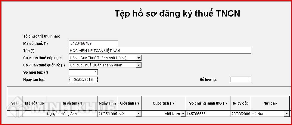  Mẫu tờ khai thuế thu nhập cá nhân (TNCN) theo mẫu số 03/BĐS mới nhất 2018 - 2019