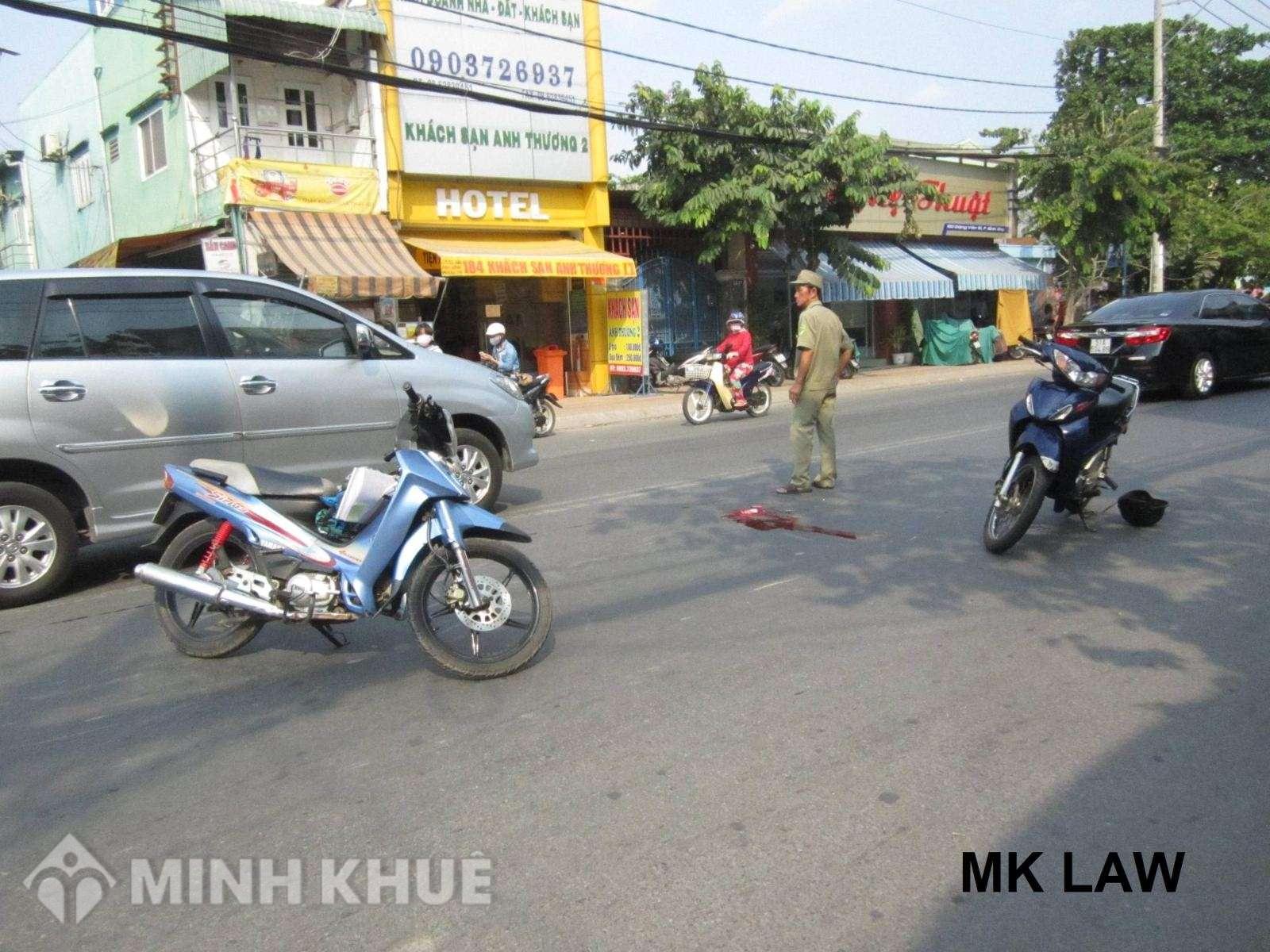Xác định vi phạm khi bị xe đi ngược chiều va chạm gây tai nạn giao thông ?