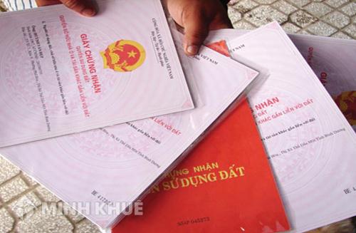 Cách cấp giấy chứng nhận quyền sử dụng đất từ di sản thừa kế ?