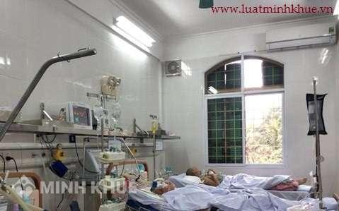 Chế độ cho người lao động bị tai nạn lao động trong giờ làm việc ?