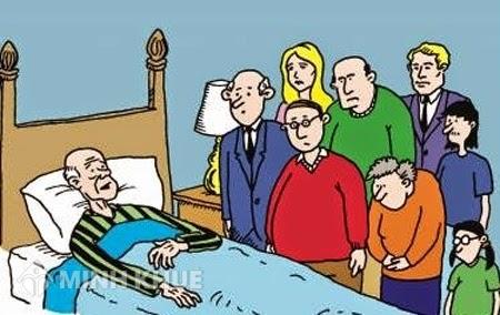 Ví dụ về chia di sản thừa kế trong trường hợp có con ngoài dã thú.