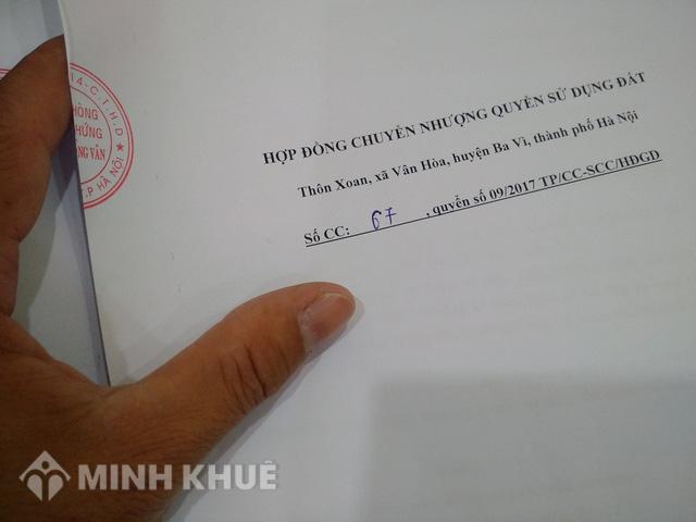 Có hợp đồng mua bán đất thì sang tên thế nào ?