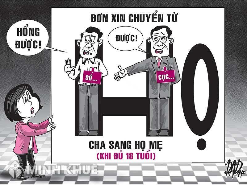 Con có thể đổi từ họ Bố sang họ mẹ khi bố mẹ đã ly hôn?