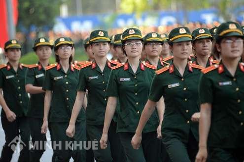 Công dân nữ đi nghĩa vụ quân sự sẽ đi vào đơn vị nào?