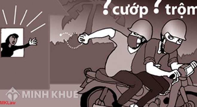Cướp 2 chiếc điện thoại thì bị phạt bao nhiêu năm tù?