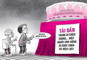 Di chúc không công chứng có hợp pháp theo Bộ luật dân sự 2015 không?