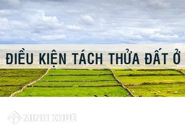 Diện tích tối thiểu tách thửa ở Thái Bình là bao nhiêu?
