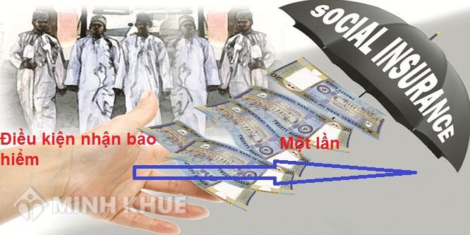 Điều kiện hưởng bảo hiểm xã hội một lần, và thủ tục hưởng chế độ ?