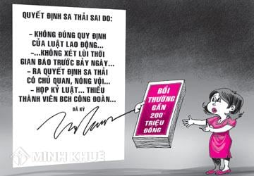 Đơn phương chấm dứt hợp đồng lao động không xác định thời hạn do cơ cấu lại công ty của người sử dụng lao động