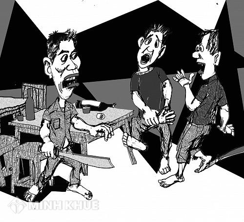 Hành vi đánh nhau trên đường phố bị khép vào tội danh gây rối trật tự công cộng hay cố ý gây thương tích ? 