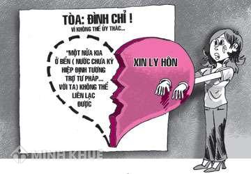 Hướng dẫn thủ tục ly hôn đơn phương khi chồng đang đi lao động tại Hàn Quốc ?