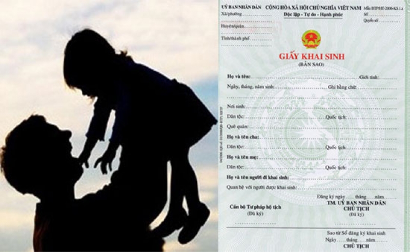Làm thế nào để đăng ký khai sinh theo họ cha khi sinh con ngoài giá thú?