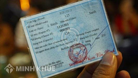 Mất giấy đăng ký xe máy thì có được lưu thông không ?