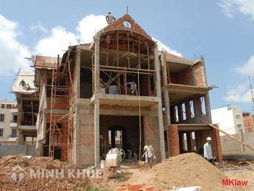 Phải nộp thuế xây dựng mới được lấy giấy phép xây dựng?