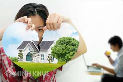 Tài sản nhà đất ba chồng cho chồng chưa chuyển quyền sở hữu ly hôn có được chia không ?