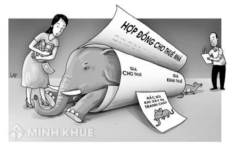 Những tranh chấp về hợp đồng thuê nhà ở chung cư ?