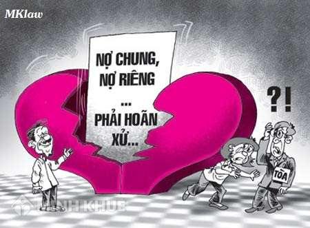Tư vấn giải quyết nợ nần sau ly hôn ?