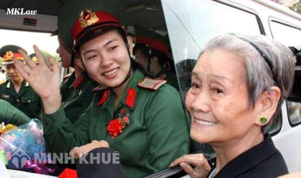 Tư vấn trường hợp con gái muốn gia nhập quân đội?