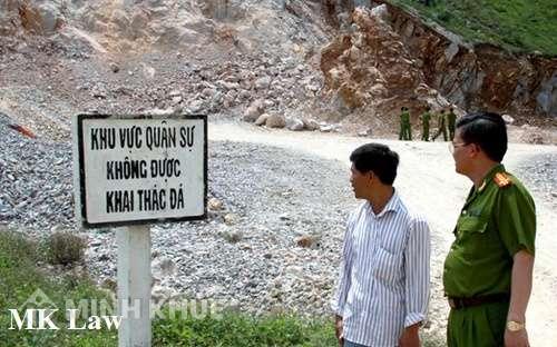 Tư vấn về hình thức xử lý đối với hành vi lấn chiếm đất quốc phòng, an ninh ?