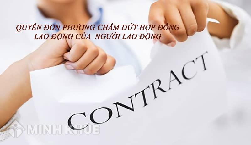 Tư vấn về thủ tục khi chấm dứt hợp đồng lao động ?
