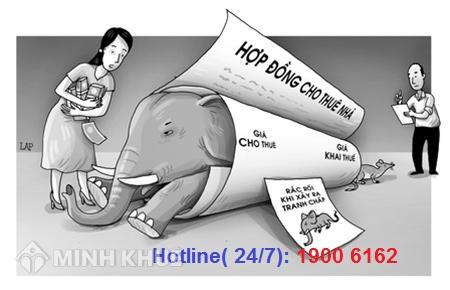 Tư vấn về tranh chấp hợp đồng thuê nhà ?