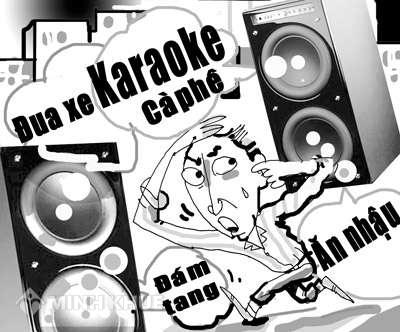 Tư vấn về việc quán karaoke gây ô nhiễm tiếng ồn làm ảnh hưởng sức khỏe những người xung quanh ?