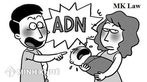 Tư vấn việc người cha từ chối nhận con ?
