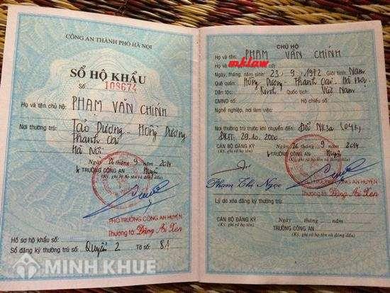Vấn đề đính chính tên người đã mất cho đúng tên trong sổ hộ khẩu ?