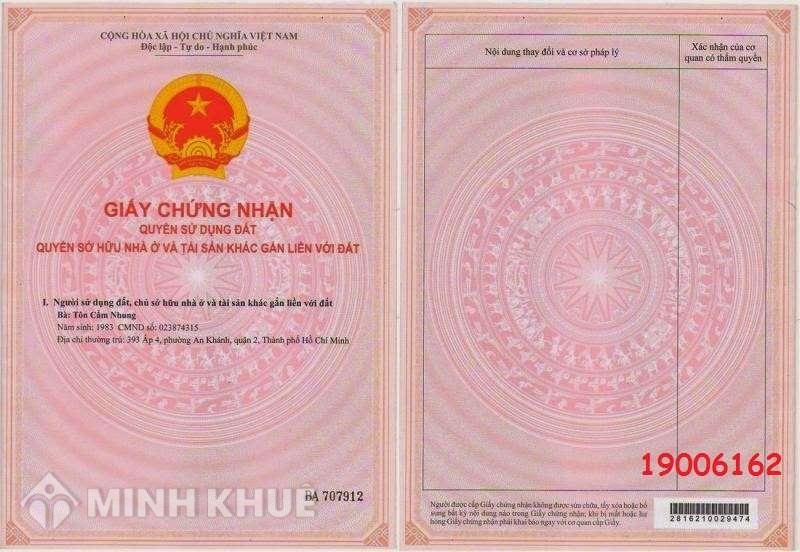 Xin cấp Giấy chứng nhận quyền sử dụng đất khi đã có sở hữu nhà ?